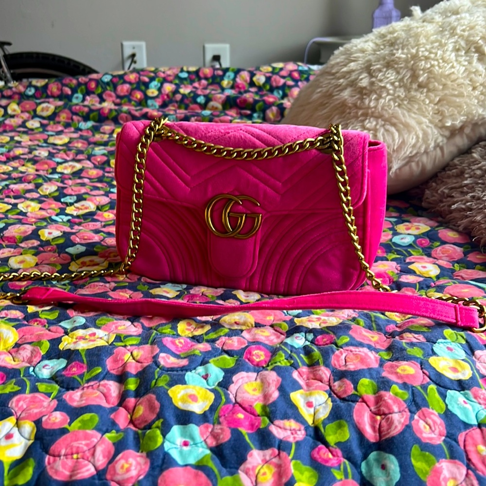 Pink GG Purse